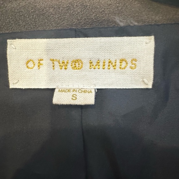 Of Two Minds Charcoal Suede Fringe Jacket - Picture 12 of 12